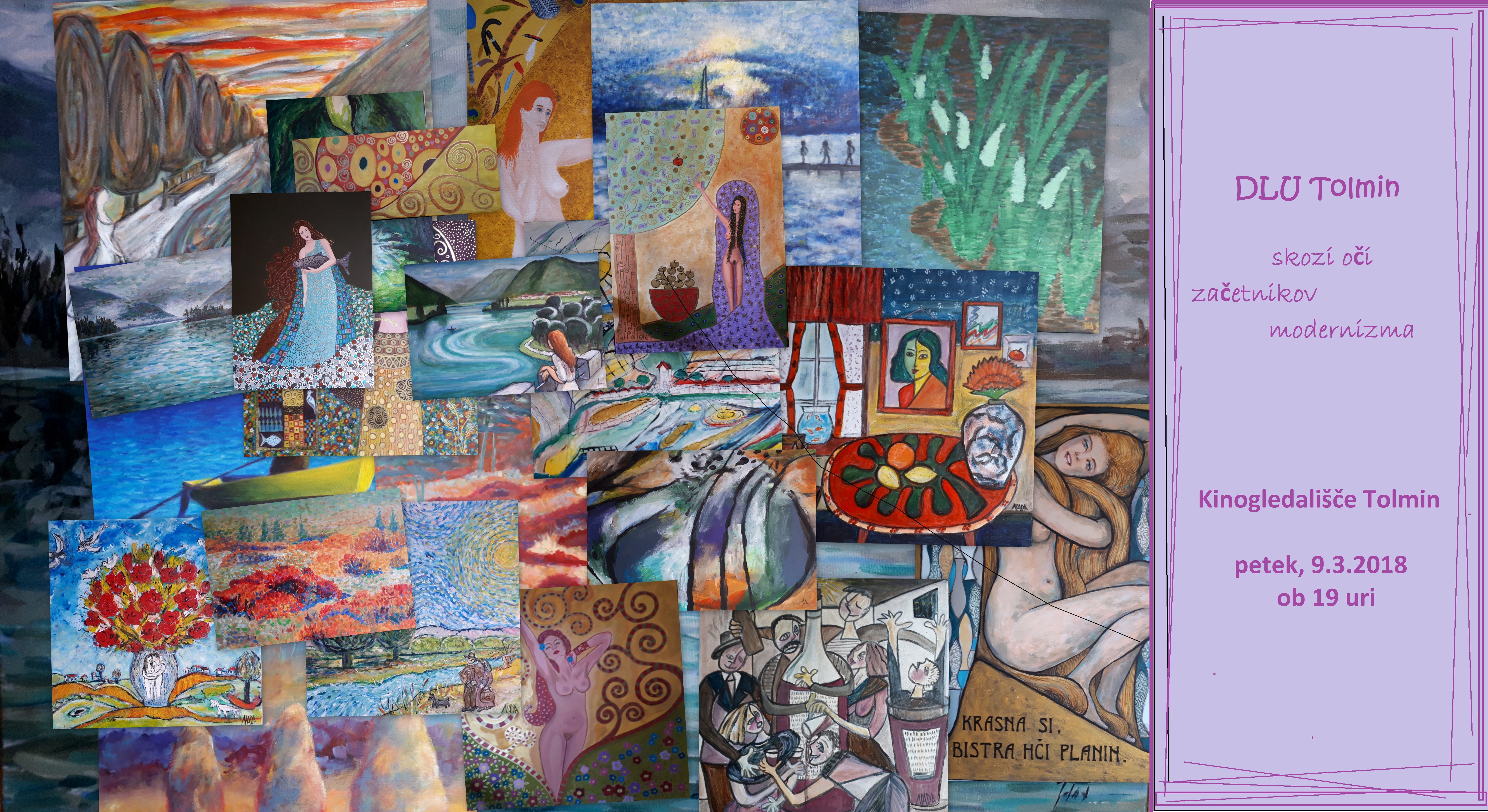 ODPRTJE RAZSTAVE SKOZI OČI ZAČETNIKOV MODERNIZMA