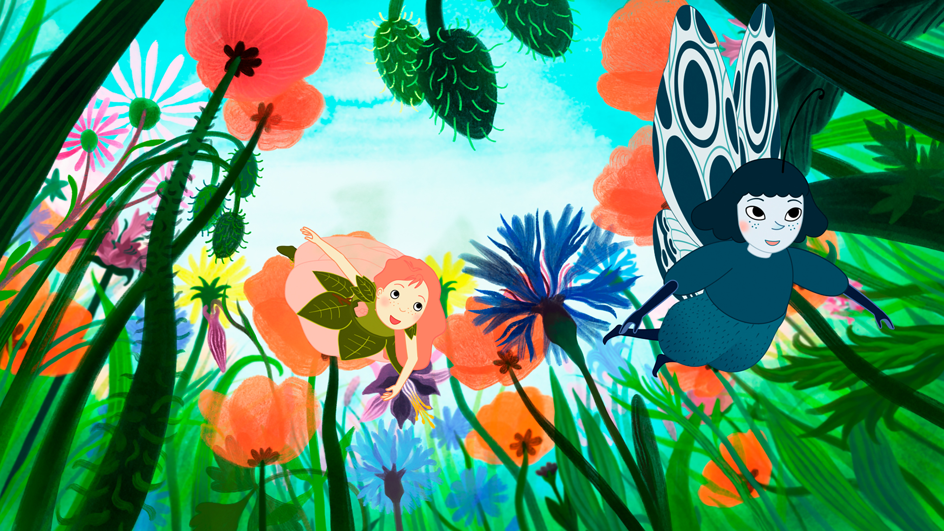 ROZA IN KAMENA ŠKRATINJA (animirani sinh. film)