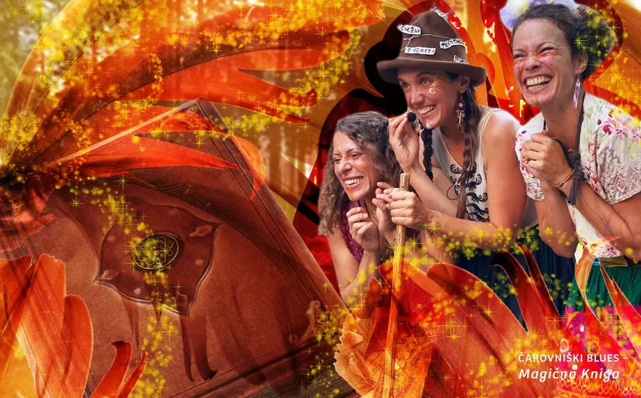 Kino pod brezami: Magična knjiga (čarovniška predstava za otroke)