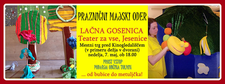 LAČNA GOSENICA (otroška gledališka predstava)