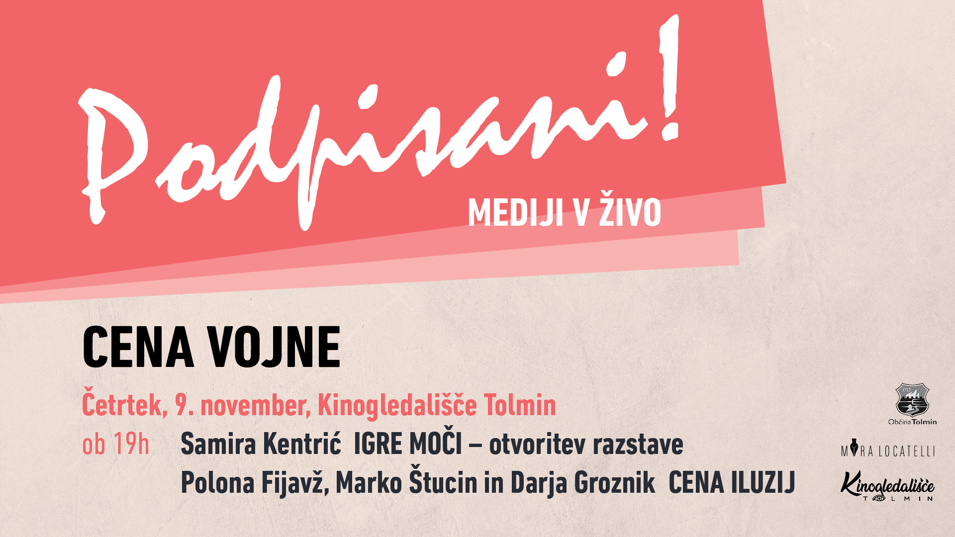 PODPISANI! 2023 - CENA VOJNE (Cena iluzij)