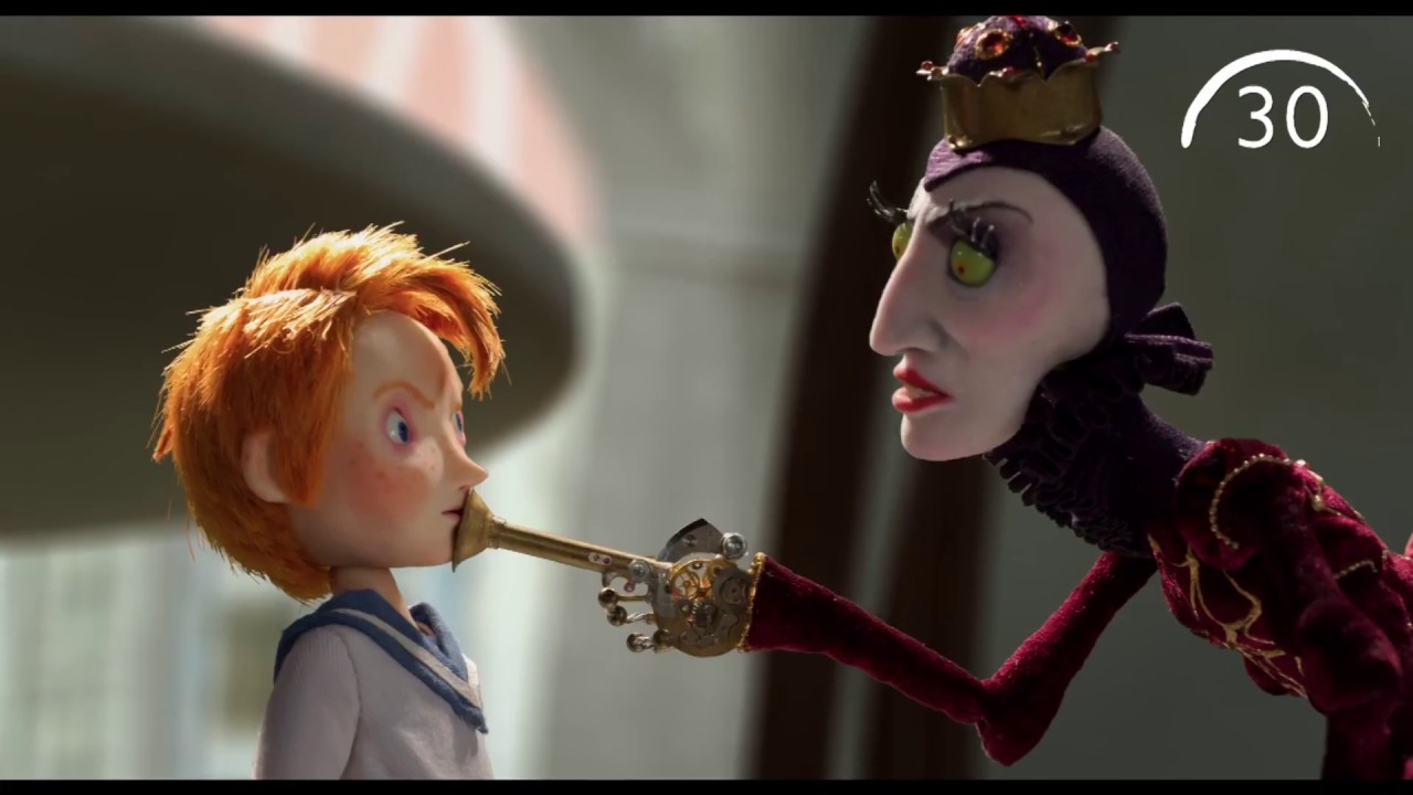 KAPITAN MORTEN IN KRALJICA PAJKOV (podnapisi, risanka)