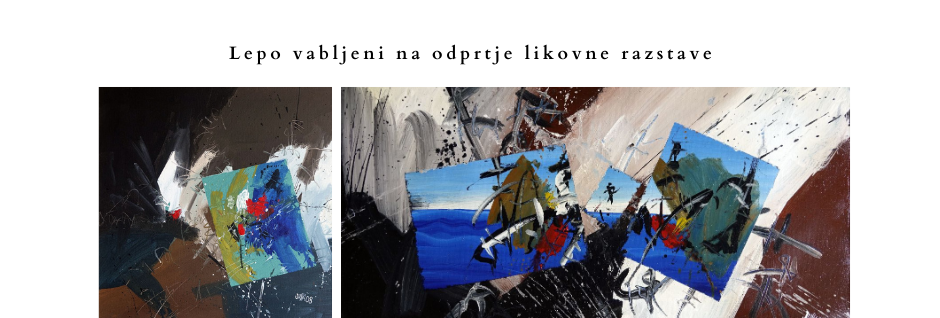 SPREHOD PO BARVAH, odprtje likovne razstave Giacinta Iussa