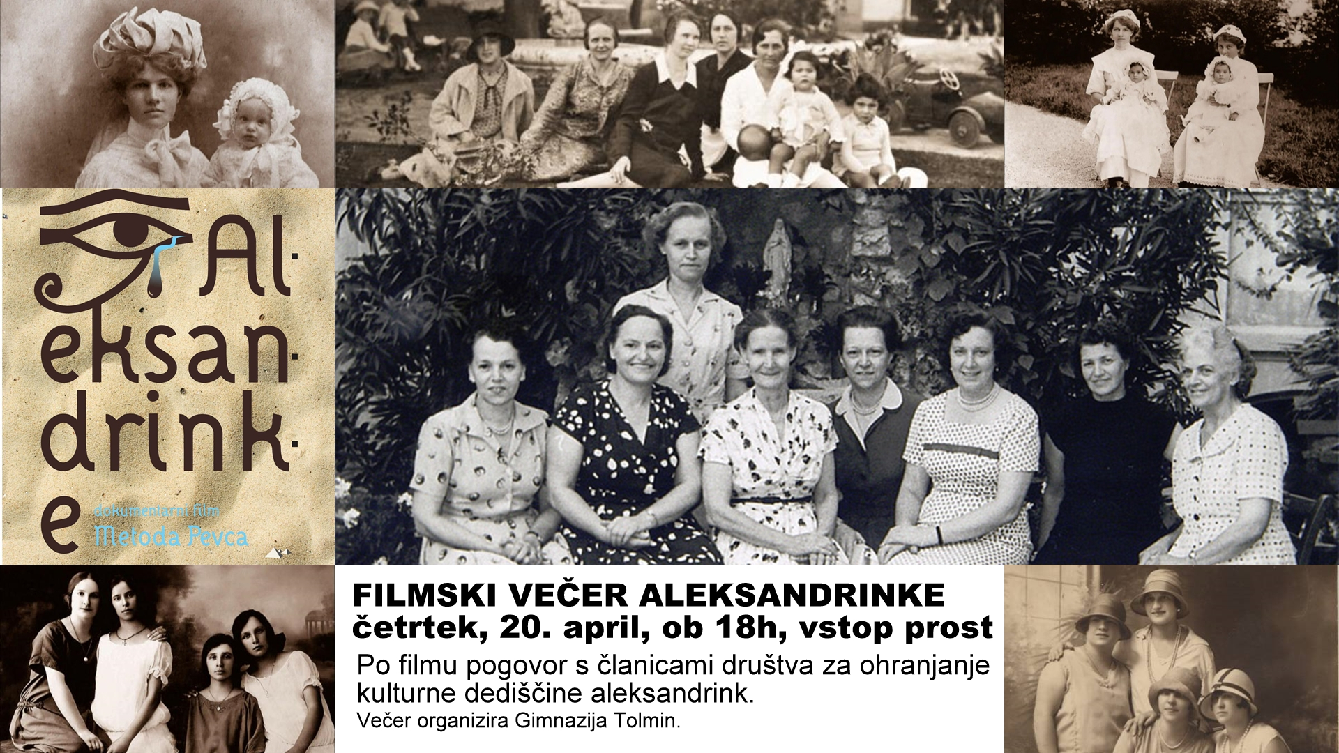 Filmski večer: ALEKSANDRINKE + pogovor