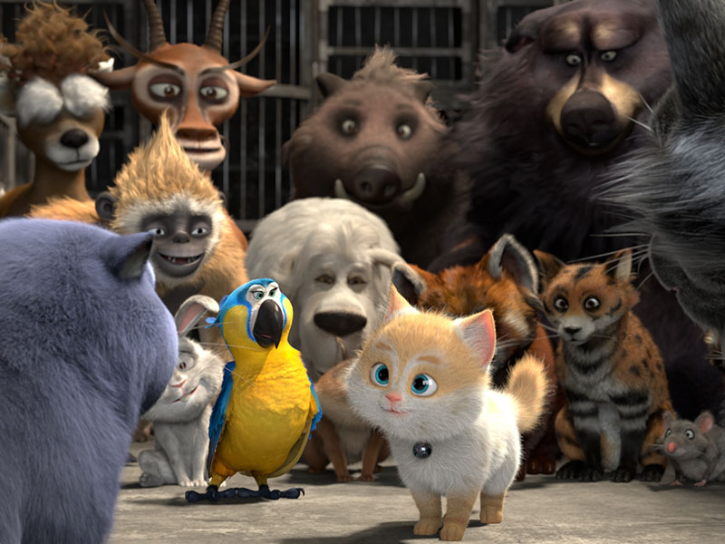 SKRIVNO ŽIVLJENJE MAČK 3D (sinhronizirana animirana pustolovščina)