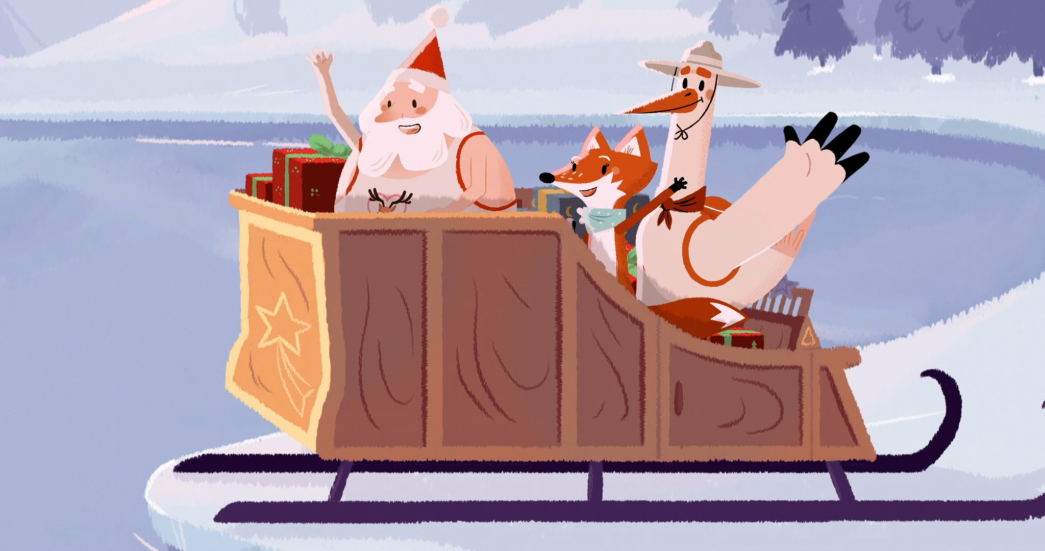 NOČ KRATKIH FILMOV za najmlajše: Zimske prigode iz živalskega sveta