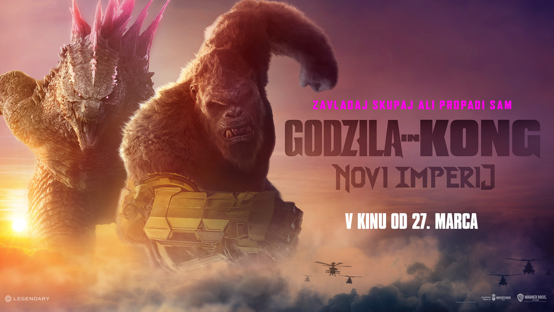 GODZILA IN KONG: NOVI IMPERIJ (akcijska znanstvenofantastična pustolovščina)
