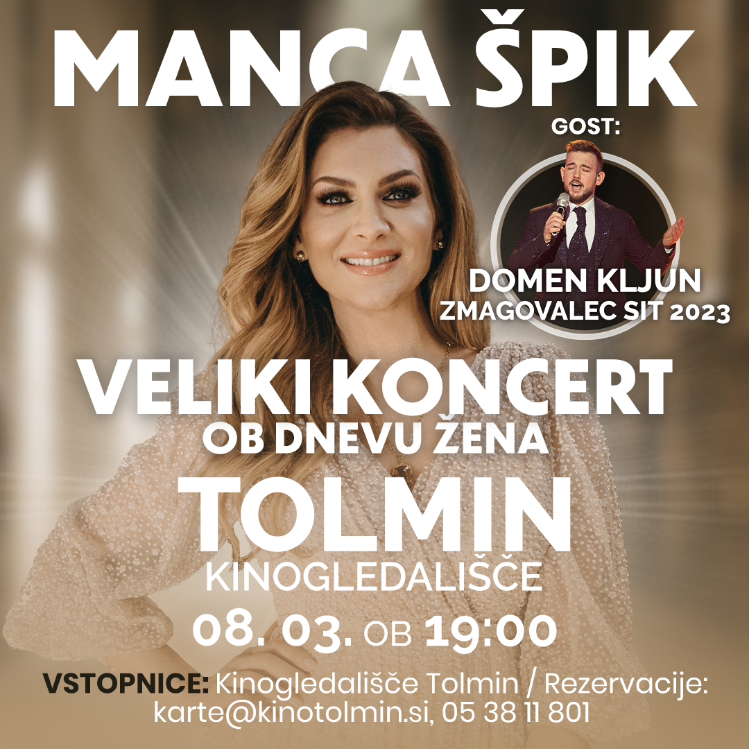 MANCA ŠPIK - Veliki koncert ob dnevu žena