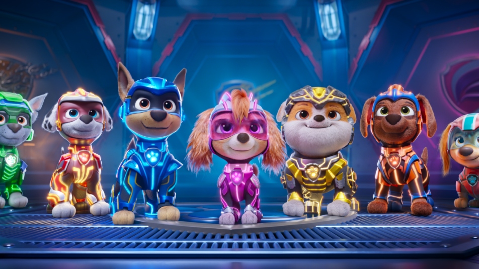 TAČKE NA PATRULJI: SILNI FILM (sinh. animirani film)