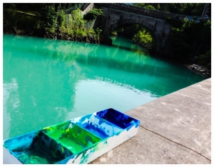 RAZSTAVA SLIK  LIKOVNA KOLONIJA - MOST USTVARJALNOSTI 2017