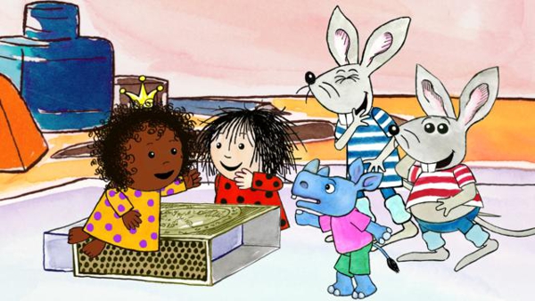 PIKICA, KOKO IN DIVJI NOSOROG (sinhronizirana risanka)