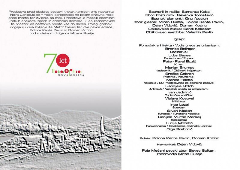 Obrazi in dogodivščine 70 letne mladenke Nove Gorice